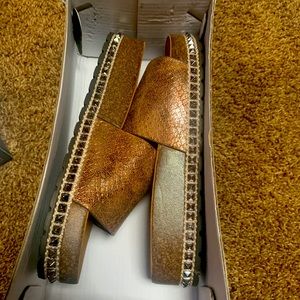 Corky Copper Birch sandals